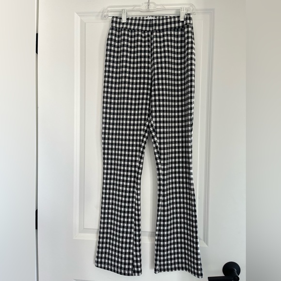 Black and White Bootcut Pants - Picture 1 of 1